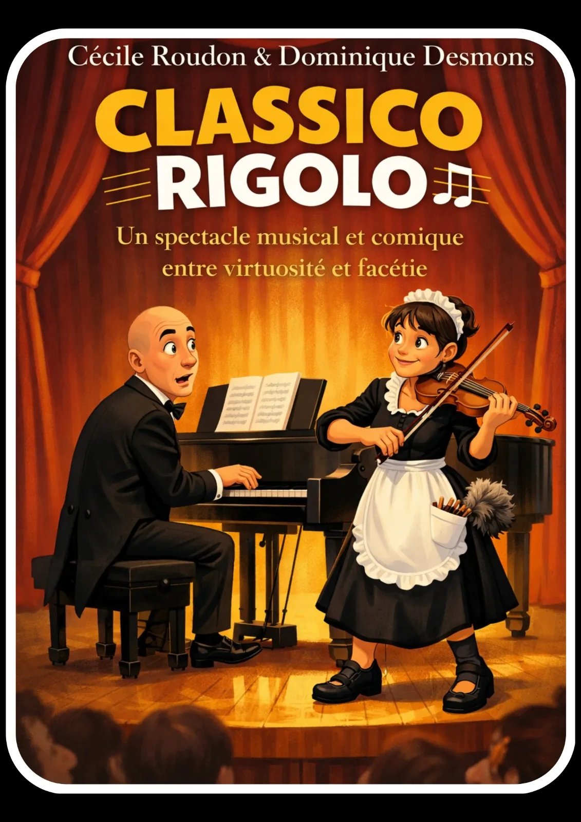 Affiche de CÉCILE ROUDON & DOMINIQUE DESMONS