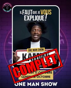 Kamini débarque à L’Improviste avec son one man show aussi barré qu’énergique !