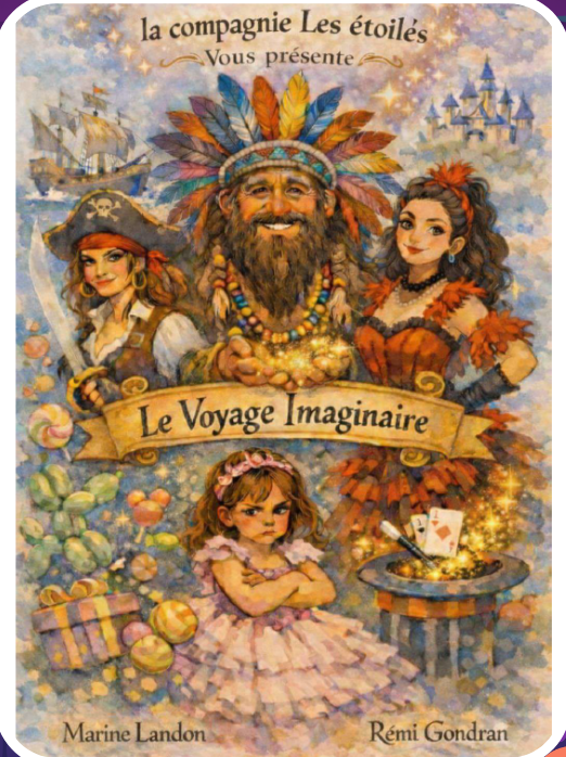 Sur scène, ils ont emmené les enfants dans un monde rempli d’aventures, de poésie et de magie. Un voyage où l’imagination devient une boussole et où chaque regard d’enfant s’illumine un peu plus à chaque instant.