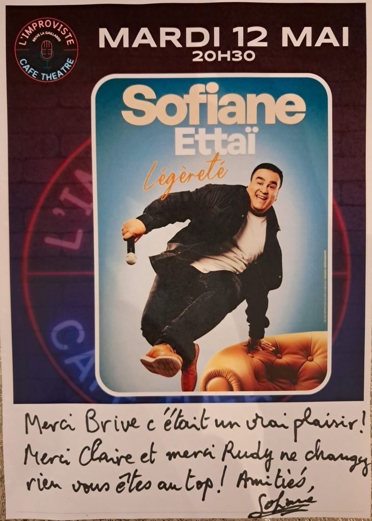 Une soirée pleine de rires, d’émotions et de sincérité, portée par un artiste généreux, drôle et profondément humain.
