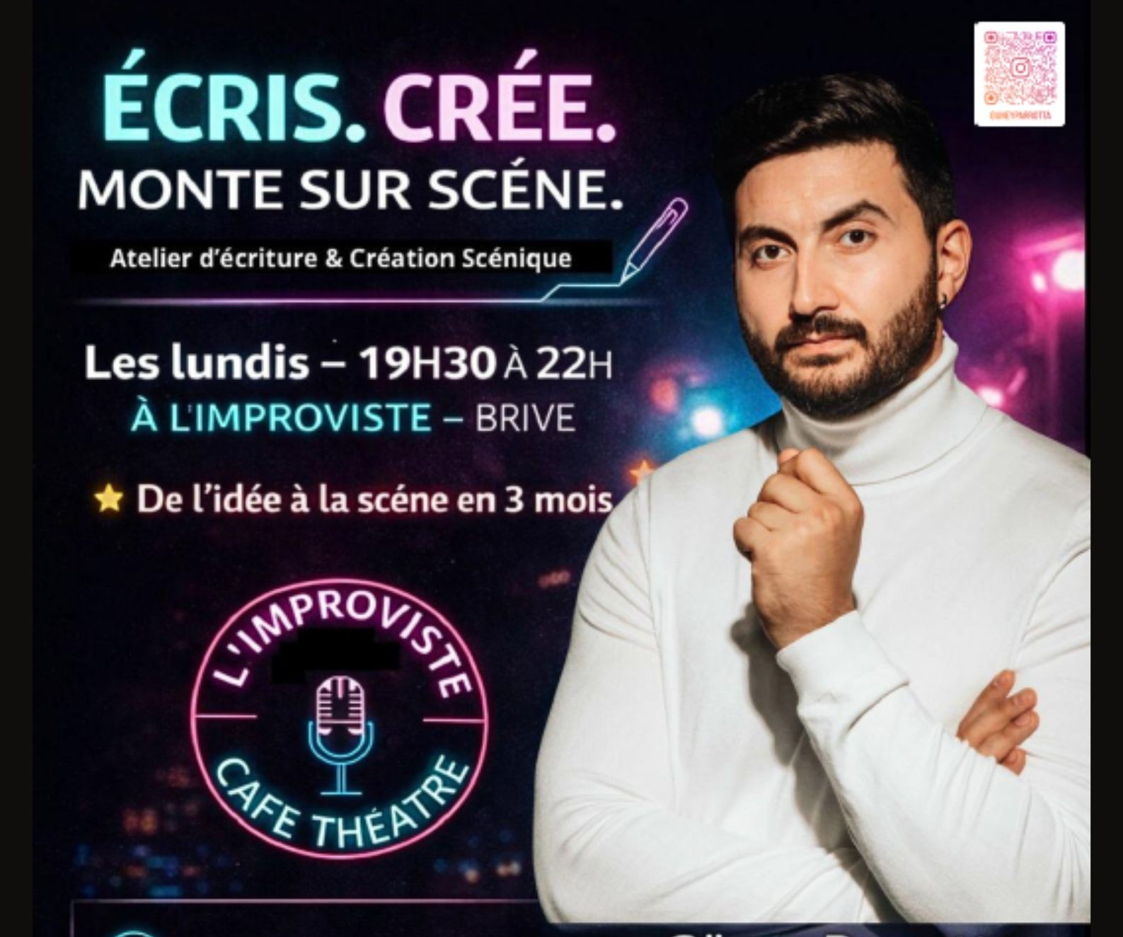 Passez de l’idée à la scène avec Güney Parrotta