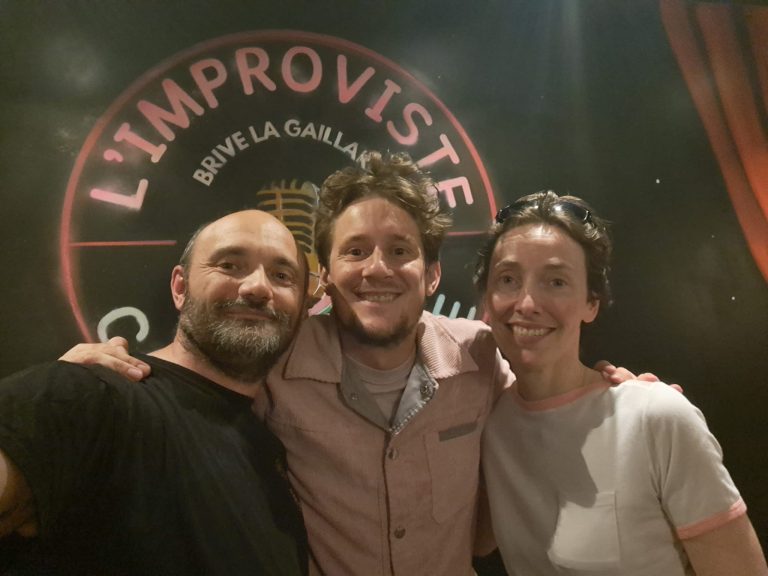 Toute l'équipe de L'Improviste tient à remercier chaleureusement Ben H pour ce magnifique moment de partage, de rires et de convivialité.