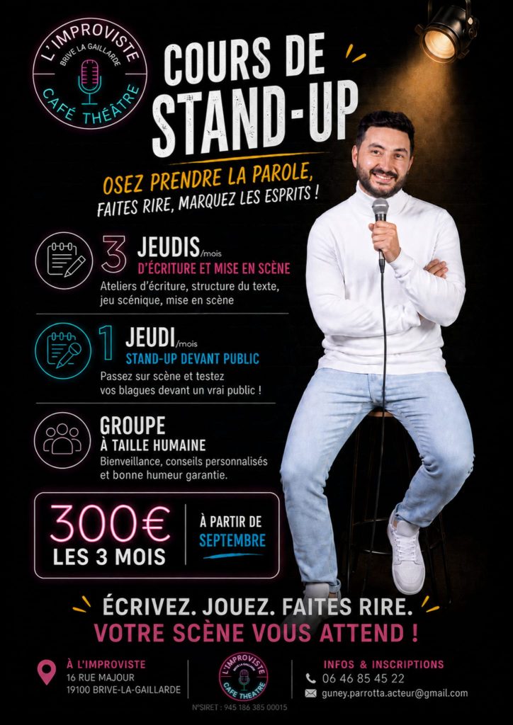 Vous avez une histoire à raconter, un personnage à créer ou l'envie d'écrire votre premier spectacle ?